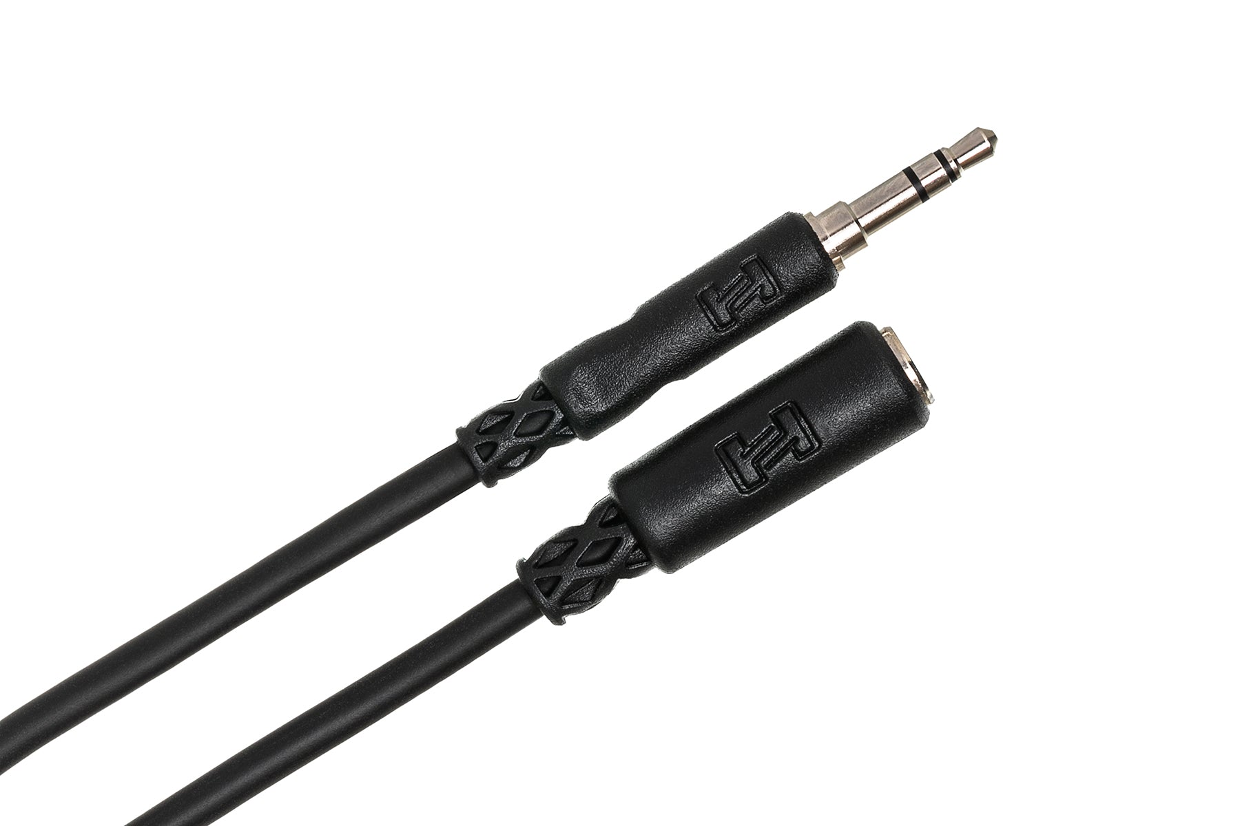 Hosa MHE102 Headphone Extension Cable, 3.5 Mm TRS To 3.5 Mm TRS, 2 Ft / 0.61M