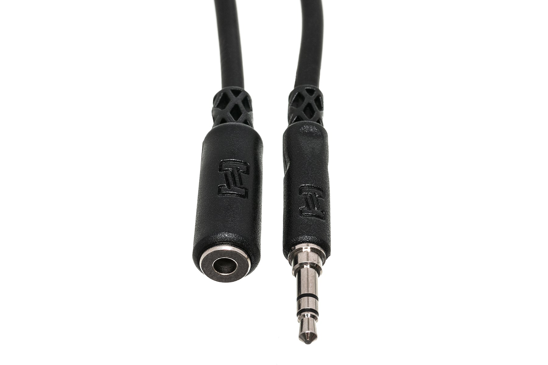 Hosa MHE102 Headphone Extension Cable, 3.5 Mm TRS To 3.5 Mm TRS, 2 Ft / 0.61M