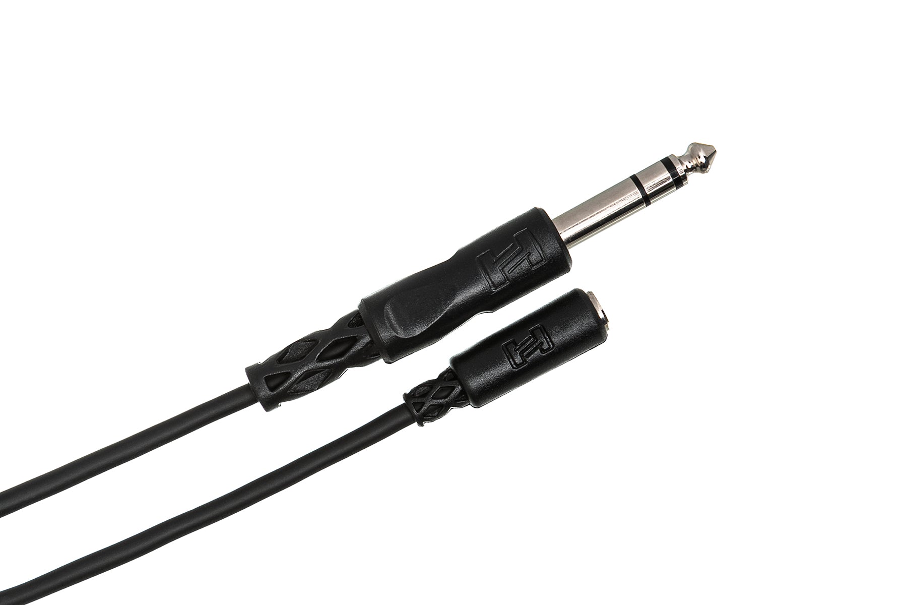 Hosa MHE310 Headphone Adapter Cable, 3.5 Mm TRS To 1/4 In TRS, 10 Ft / 3M