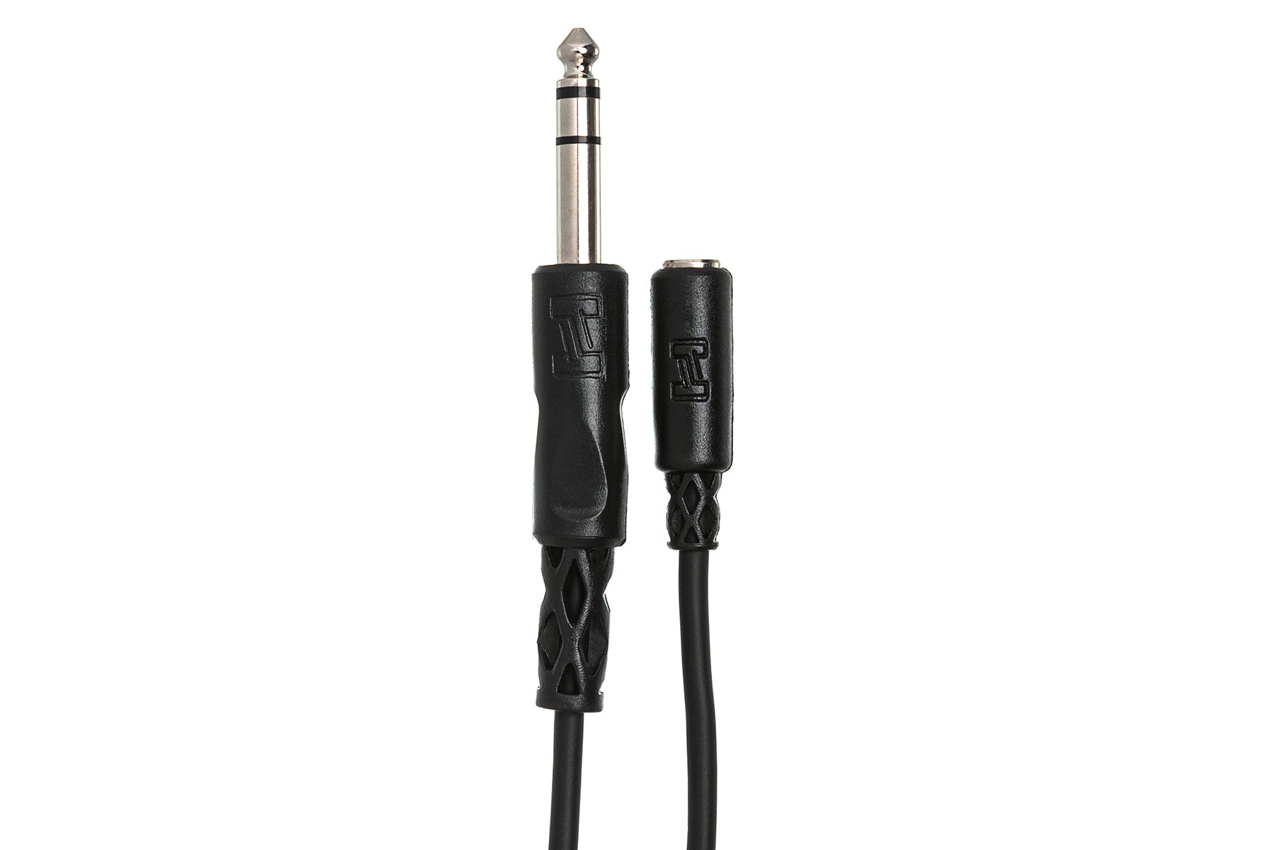 Hosa MHE325 Headphone Adapter Cable, 3.5 Mm TRS To 1/4 In TRS, 25 Ft / 7.6M