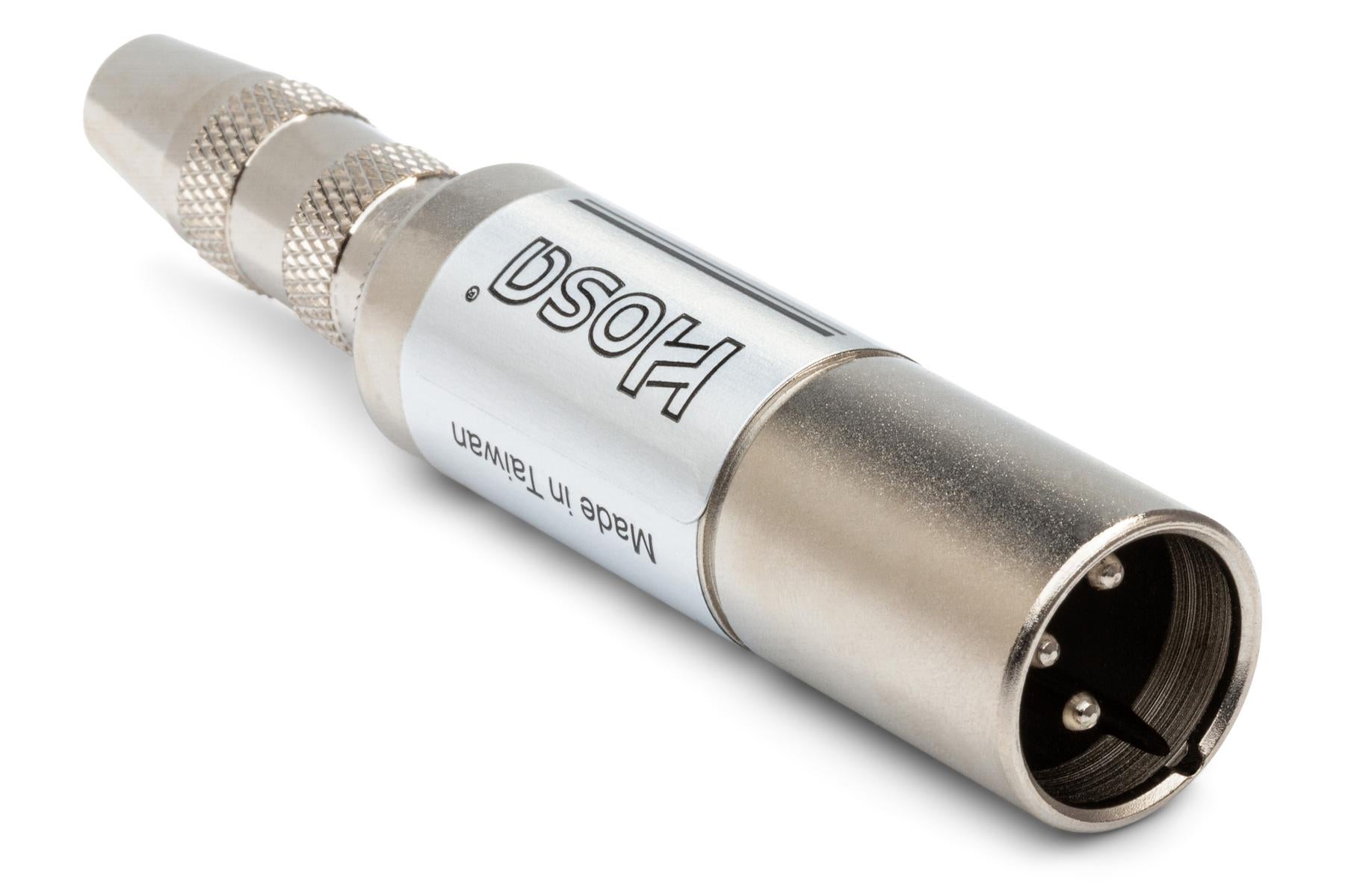 Hosa MIT129 Impedance Transformer, 1/4 In TSF To XLR Male