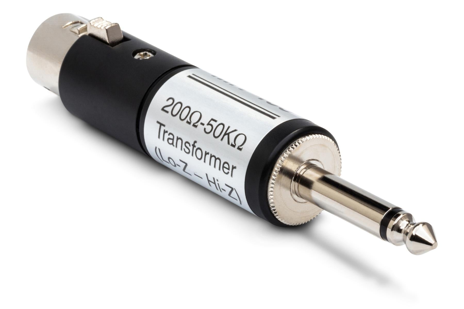 Hosa MIT435 Impedance Transformer, XLR Female To 1/4 In TS