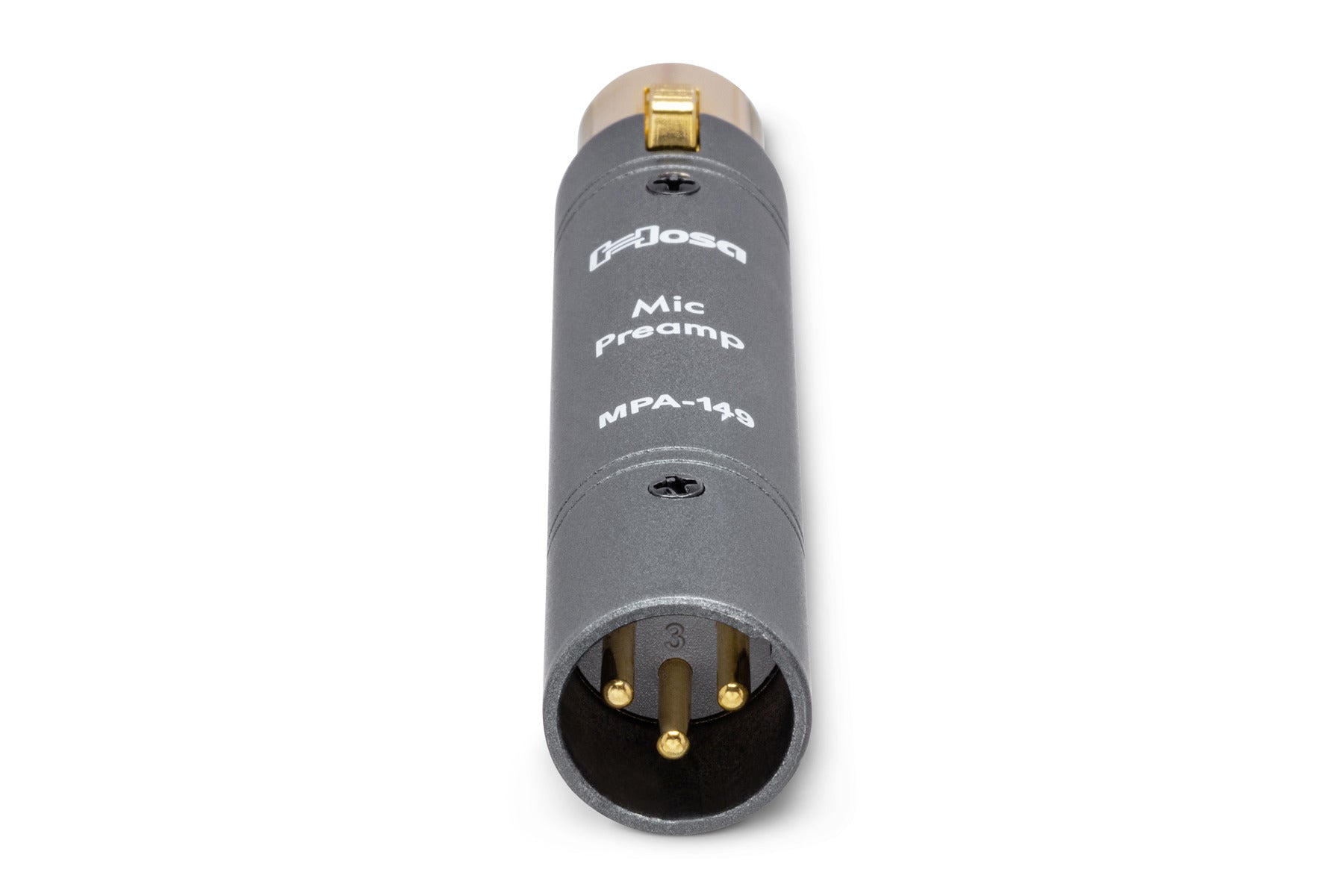 Hosa MPA149 Active Preamplifier XLR Male To XLR female