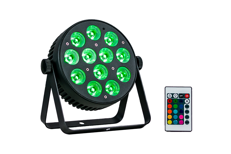 Event Lighting PAR12X8L - 12x8W LED RGBW Parcan with IR Remote