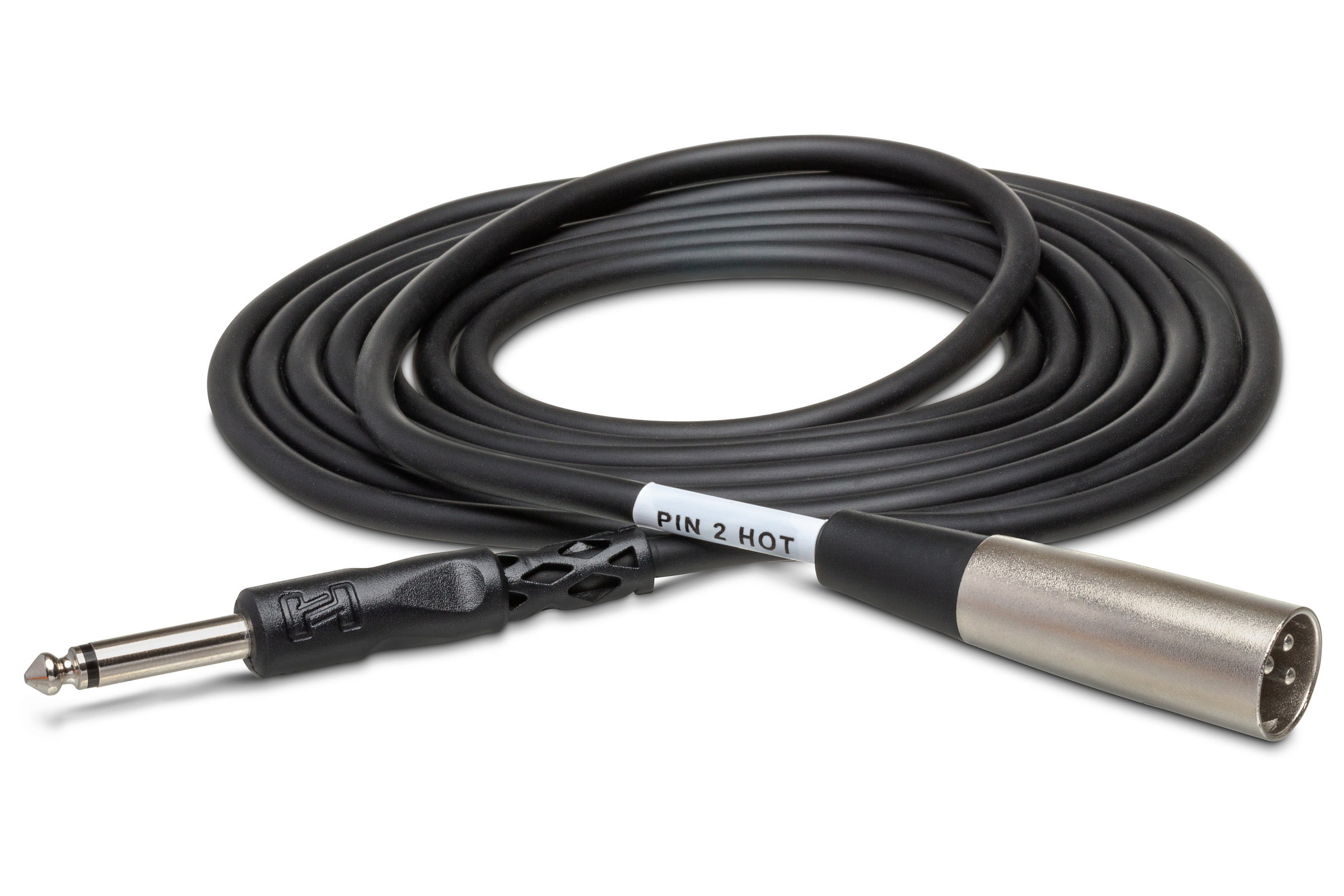 Hosa PXM102 Unbalanced Interconnect, 1/4 In TS To XLR Male, 2 Ft / 0.61M