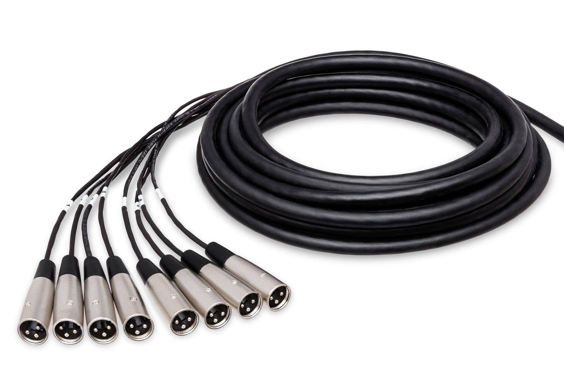 Hosa SH8X025 Pro-Conex Little Bro' Sub Snake,  8 X XLR Sends And No Returns, 25 Ft / 7.6M