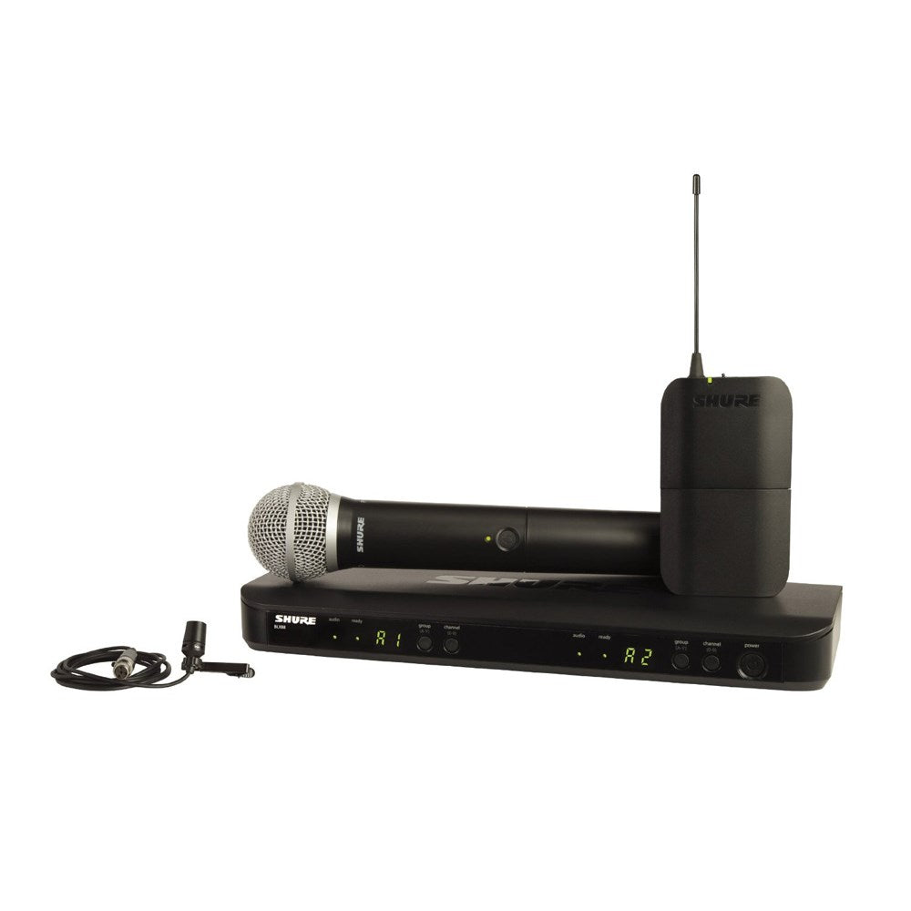 Shure BLX1288/CL Wireless Dual Mic System (K14: 614-638MHz)