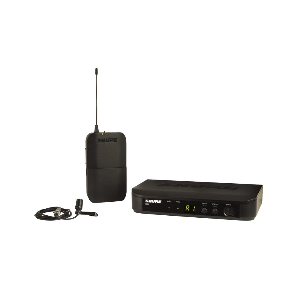 Shure BLX14/W93 Wireless Lavalier Mic System (K14: 614-638MHz)