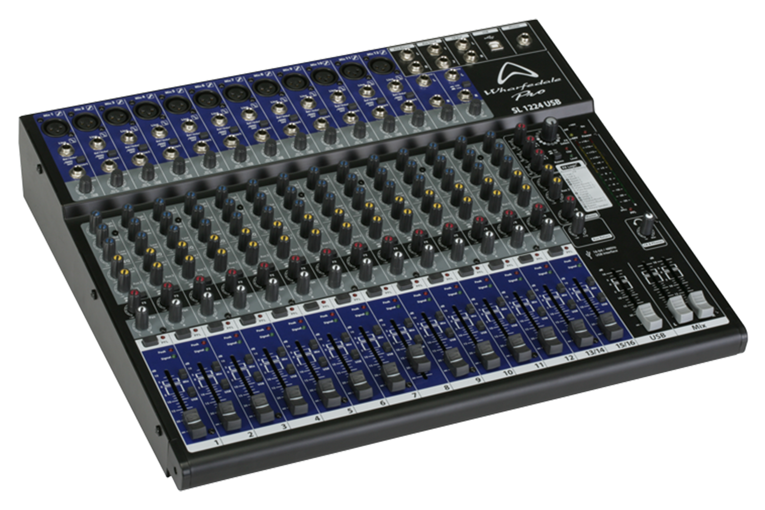 Wharfedale Pro SL1224USB - 12 channel Mixing Console