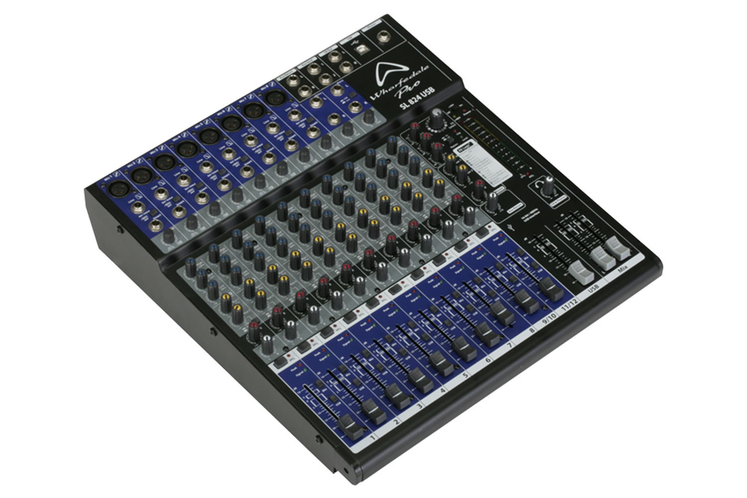 Wharfedale Pro SL824USB - 8 channel Mixing Console