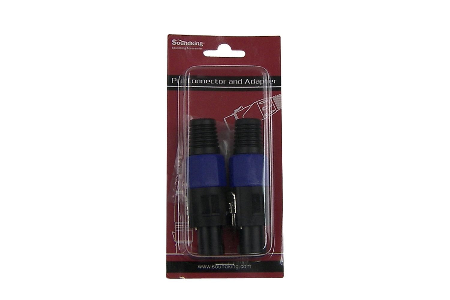 SoundKing SPEAKON4 - Pair of Speakon plugs 4 wire