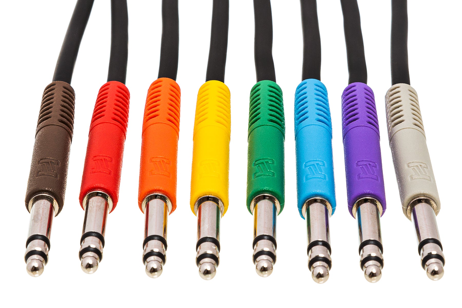 The Hosa TTS845 Balanced Patch Cables, TT TRS To Same, 1.5 Ft / 0.45M