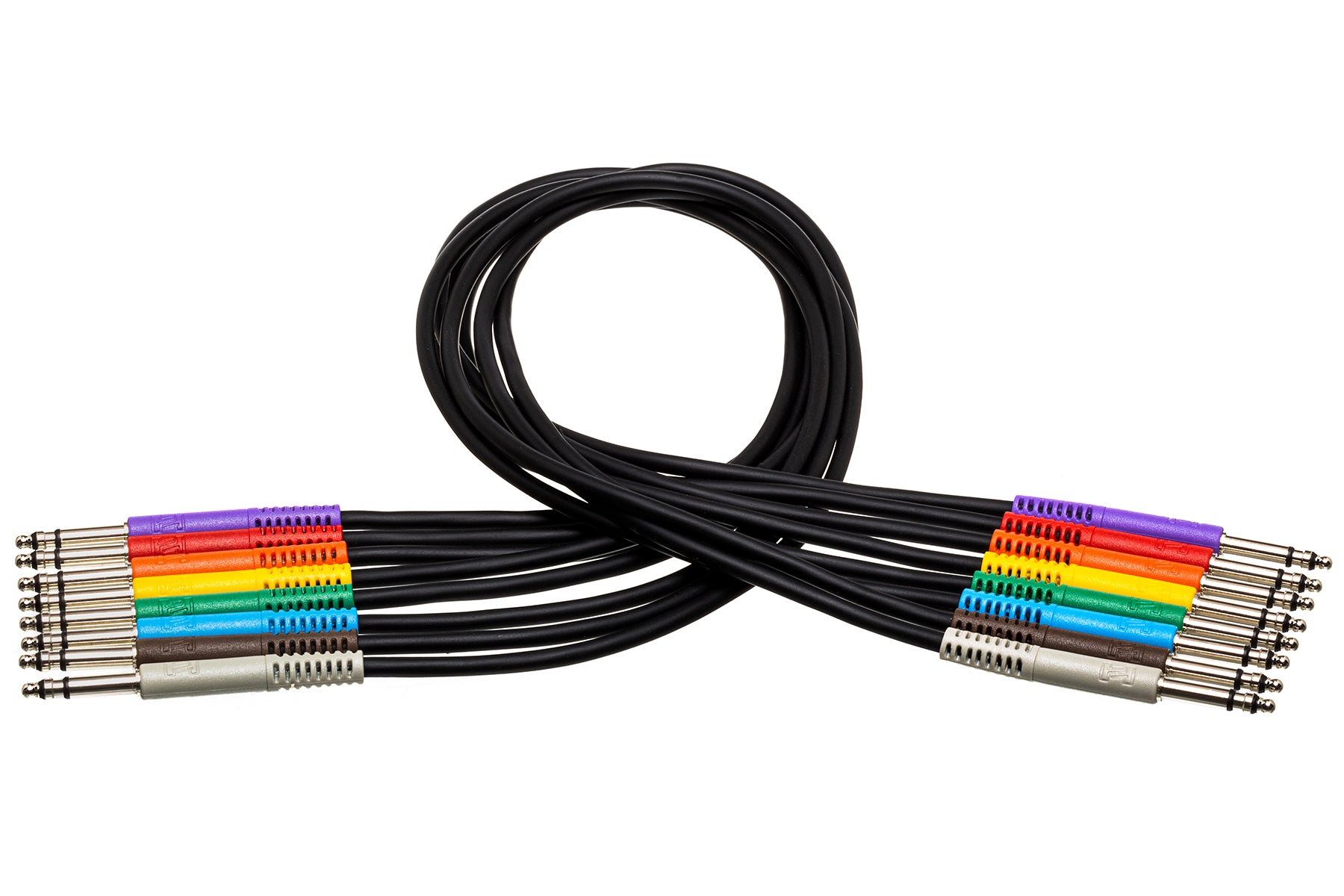 The Hosa TTS830 Balanced Patch Cables, TT TRS To Same, 1 Ft / 0.3M