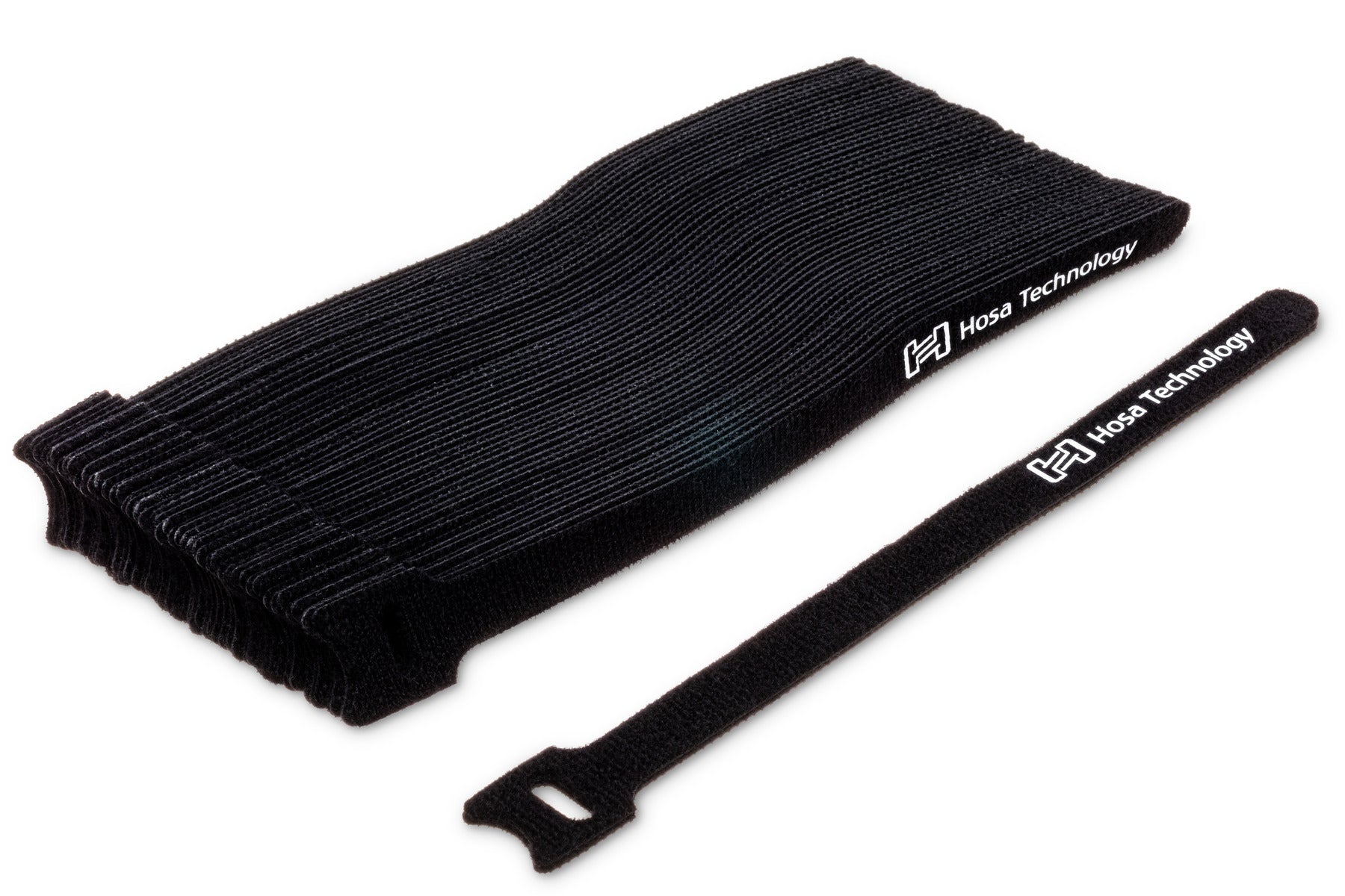 Hosa WTI508 Cable Tie, Hook & Loop 0.5 In X 8 In / 20Cm, 50 Pc Velcro Tie