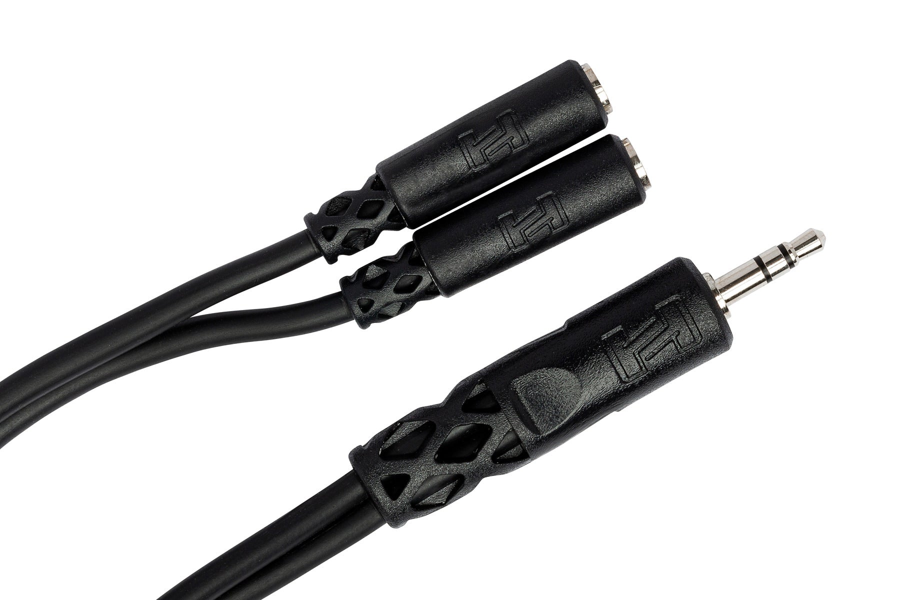 Hosa YMM232 Y Cable, 3.5 Mm TRS To Dual 3.5 Mm TRSF