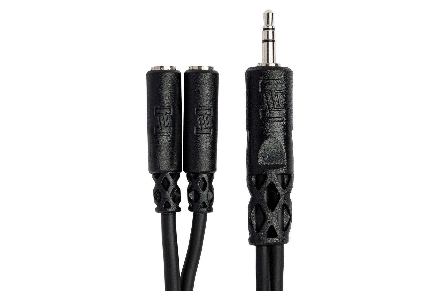 Hosa YMM232 Y Cable, 3.5 Mm TRS To Dual 3.5 Mm TRSF