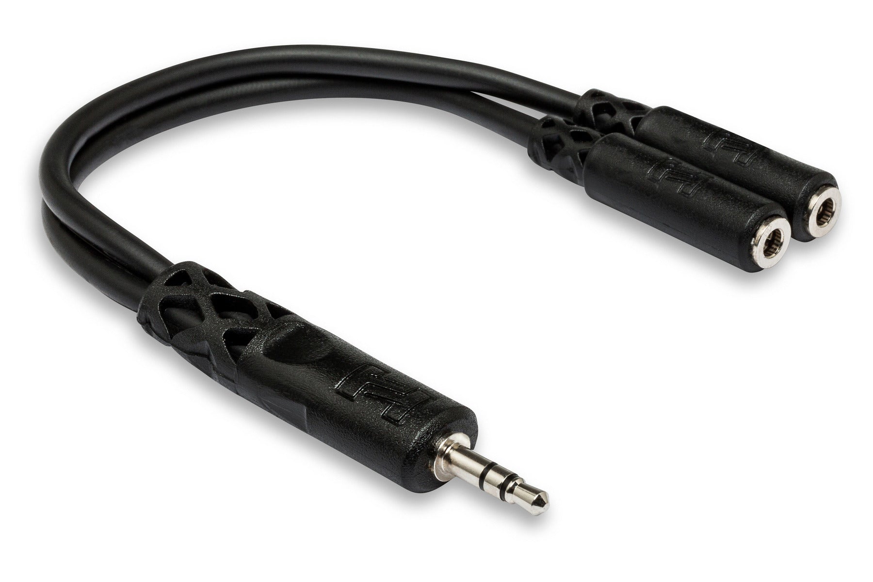 Hosa YMM232 Y Cable, 3.5 Mm TRS To Dual 3.5 Mm TRSF