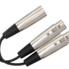 Hosa Y-Cable Dual XLR female to XLR male - YXF119