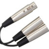 Hosa Y-Cable Dual XLR male to XLR female - YXM121