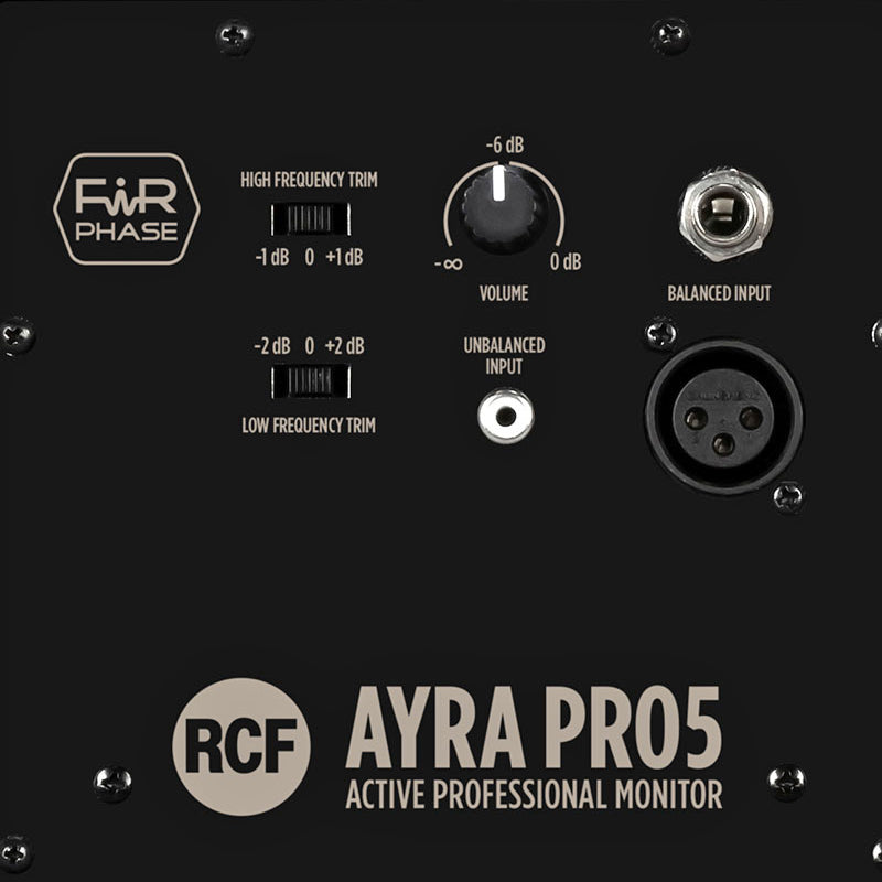 RCF AYRA PRO5 5-inch Professional Active 2-way Studio Monitor