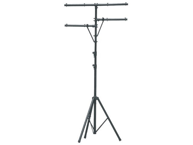 SoundKing DA009 - LTS1B Aluminium Lighting Stand with T Bar and Side Arms. 3.25 m.