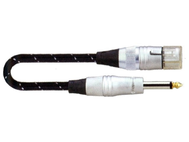 SoundKing FCMJML5 - XLR 3-F to TS-M 6.5mm Jack Signal Lead (5m)