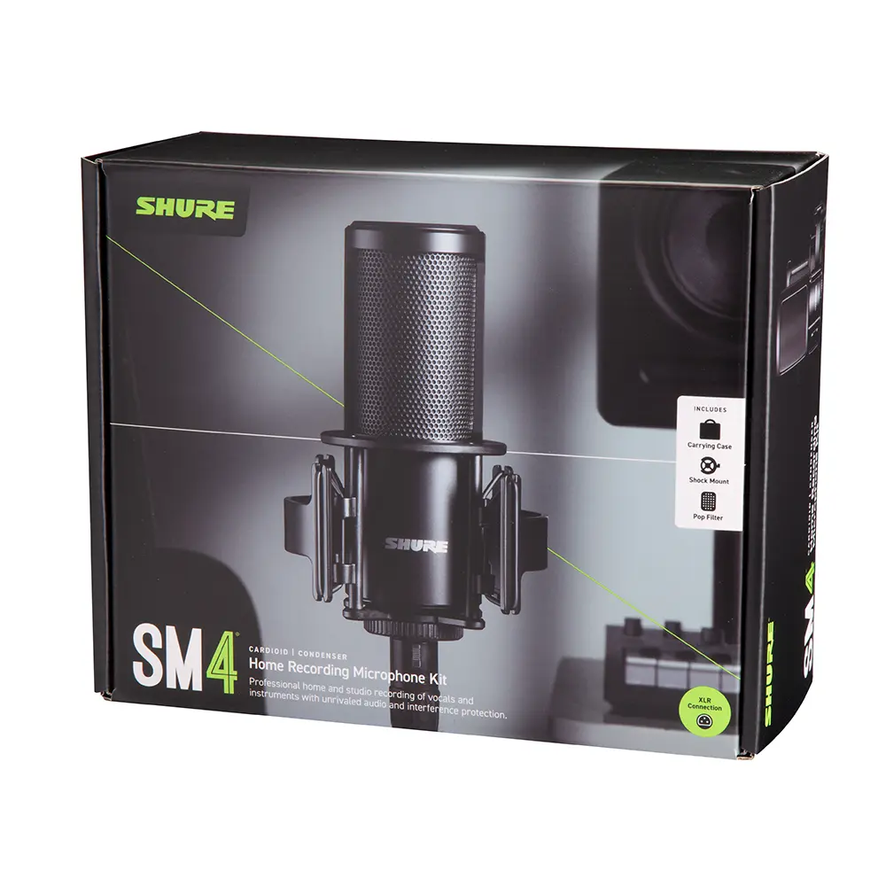 Shure SM4 Dual Diaphragm Condenser with Hard Mount & Case ***PRE ORDER***