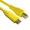 UDG Ultimate Cable USB 2.0 C-B Yellow Straight 1.5m