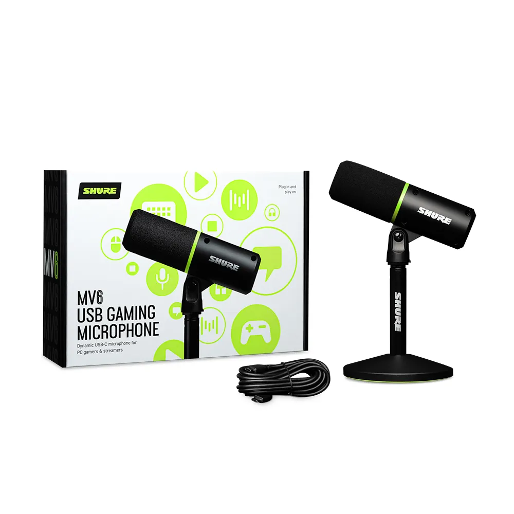 Shure - MV6 USB Gaming and Speech Microphone ***PRE ORDER***