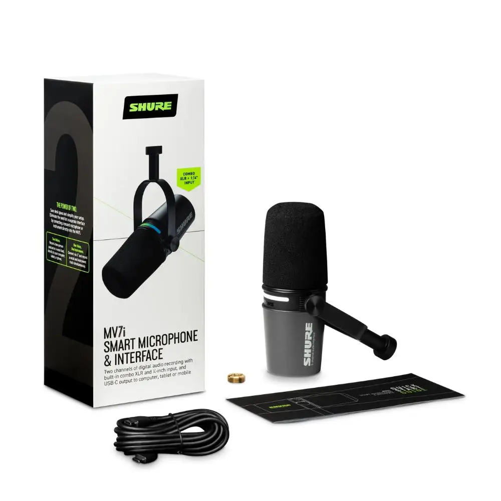 Shure MV7i Smart Mic + Interface ***Pre Order***