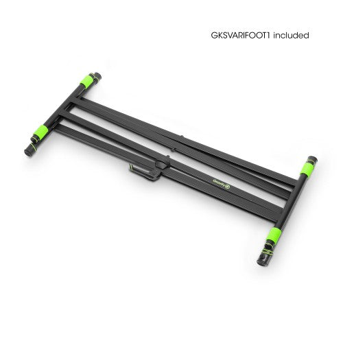 Gravity KSX2 Double Braced Keyboard Stand X-Frame w/ VariFoot