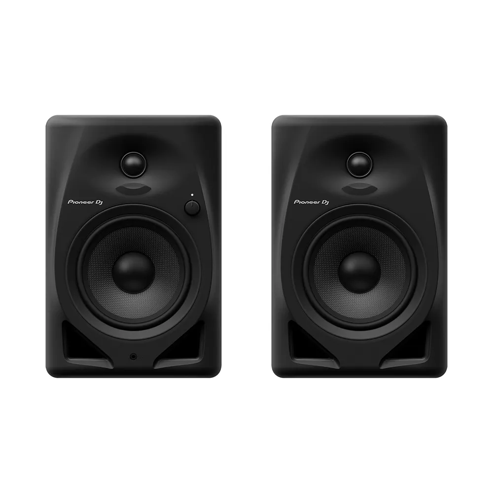 Pioneer DJ DM50D Loudspeaker Compact Monitor Powered 2-way 5" LF; D Class Amp; Black (Pair)