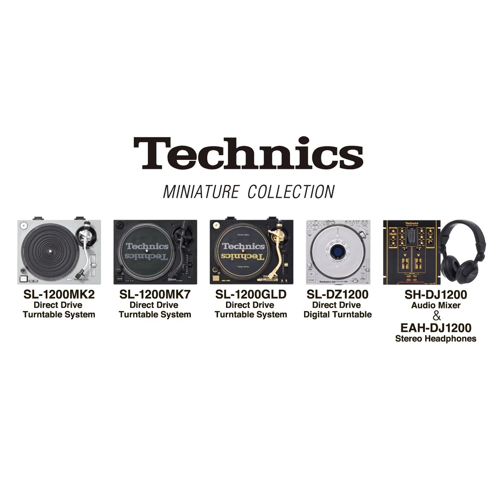 Technics Miniature Collection Mystery Box (Single Item)