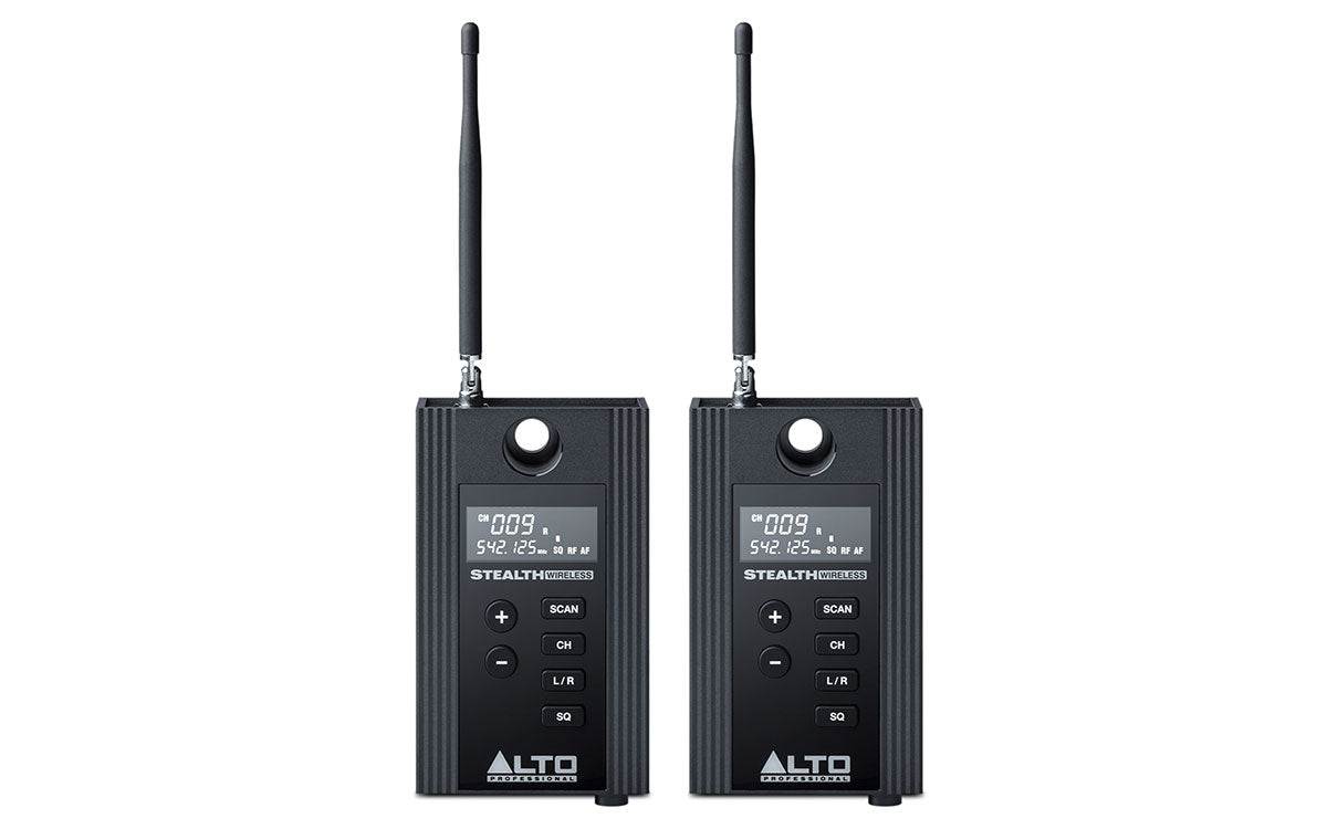 Alto Professional Stealth MKII 2-Channel UHF Wireless System