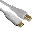 UDG Ultimate Cable USB 2.0 C-B White Straight 1.5m