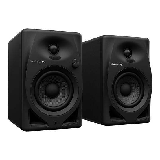 Pioneer DJ DM40D Loudspeaker Compact Monitor Powered 2-way; 4" LF 3/4" HF; D Class Amp; Black (Pair)