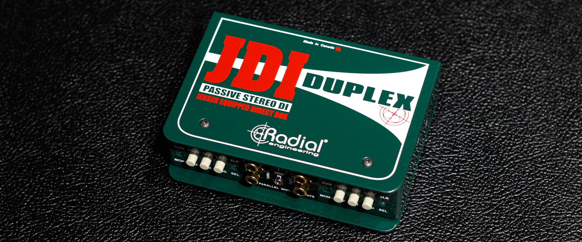 Radial JDI Duplex Passive Full-Featured Stereo Direct Box