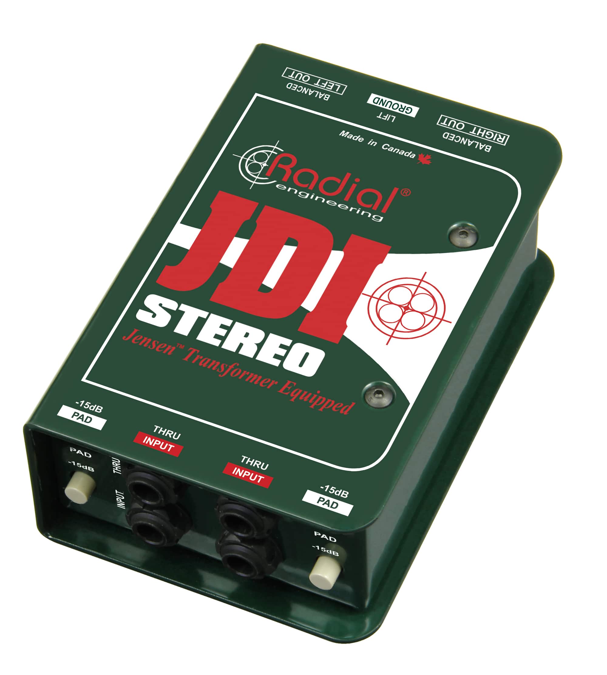 Radial JDI Stereo Premium Stereo Passive DI