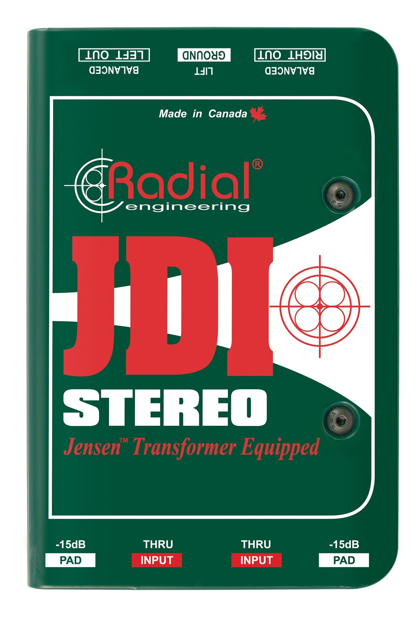 Radial JDI Stereo Premium Stereo Passive DI