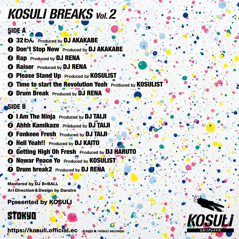 Kosuli Breaks Vol. 2 7" Vinyl Record
