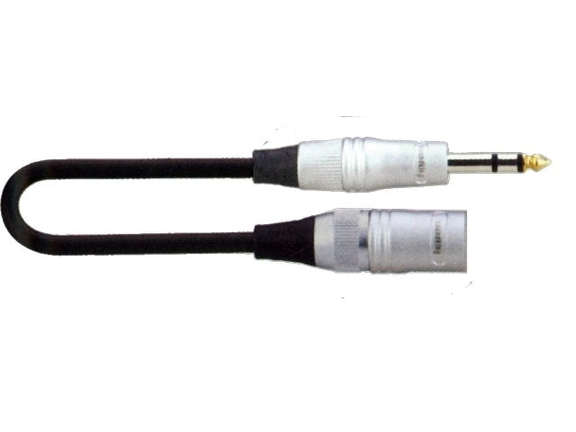 SoundKing MCMJSL1 - XLR3-M to TS-M 6.35mm Jack Signal Lead (1m)