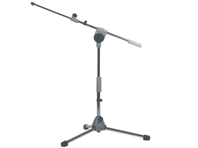 SoundKing MICSDH - Tripod Base Floor Mic Stand. Telescopic Boom - Black