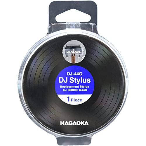 NAGAOKA DJ-44G Replacement Stylus for SHURE M44G・M44-7 compatible DJ-44G