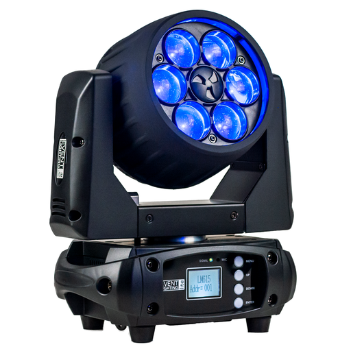 Event Lighting Lite - LM6X15 - LED RGBW Zoom Wash Moving Head