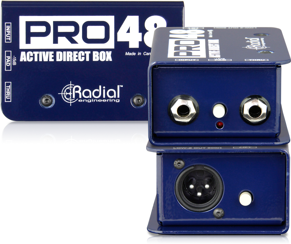 Radial Radial Pro48 Phantom Powered Active Direct Box