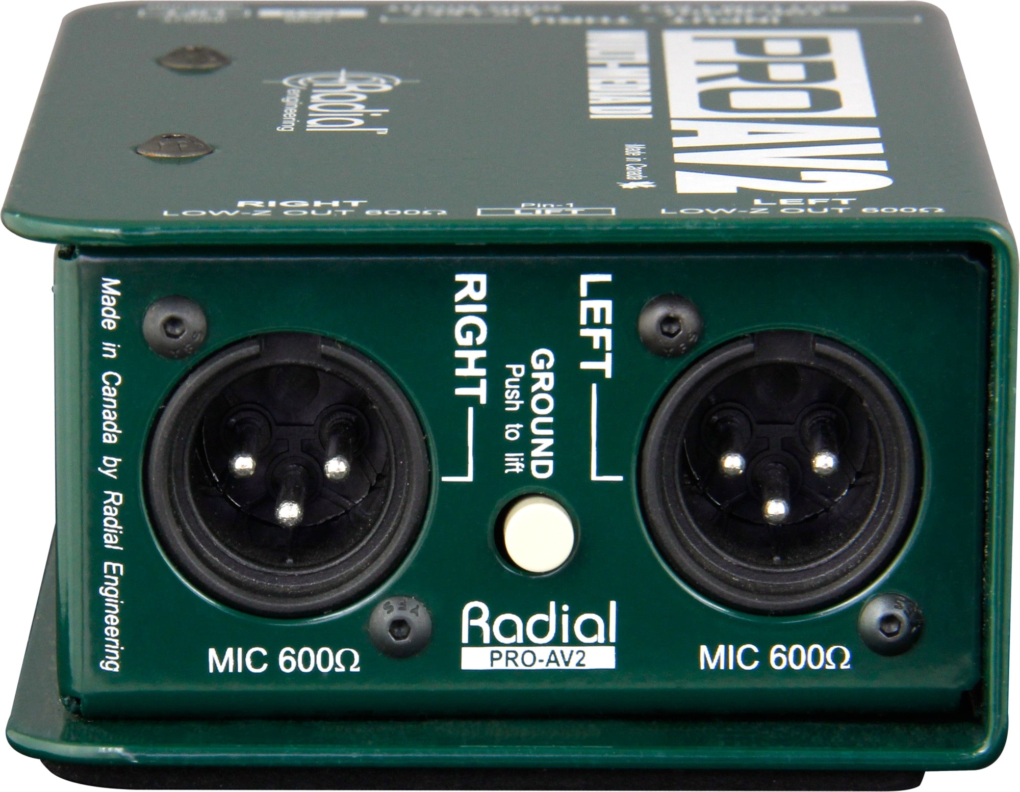 Radial ProAV2 Passive Stereo Multimedia DI