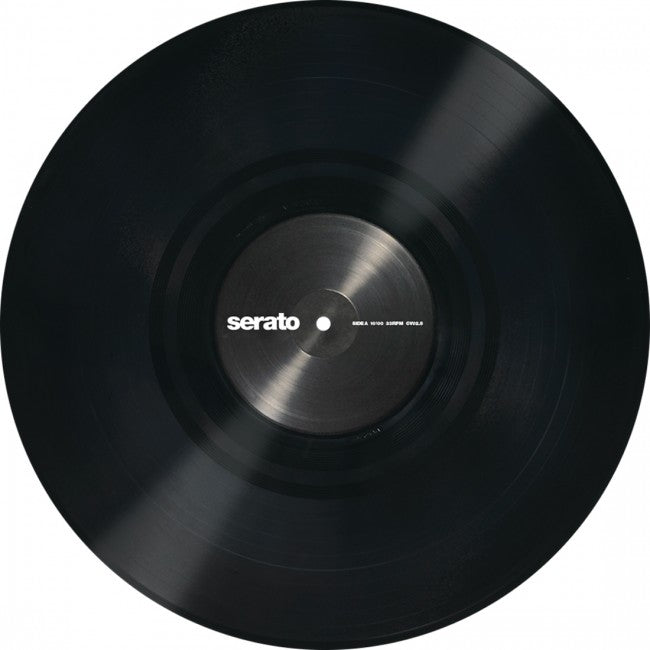 Serato 12" Control Vinyl Standard Colours Black (Pair)