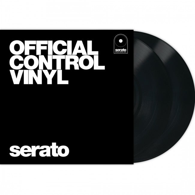 Serato 12" Control Vinyl Standard Colours Black (Pair)