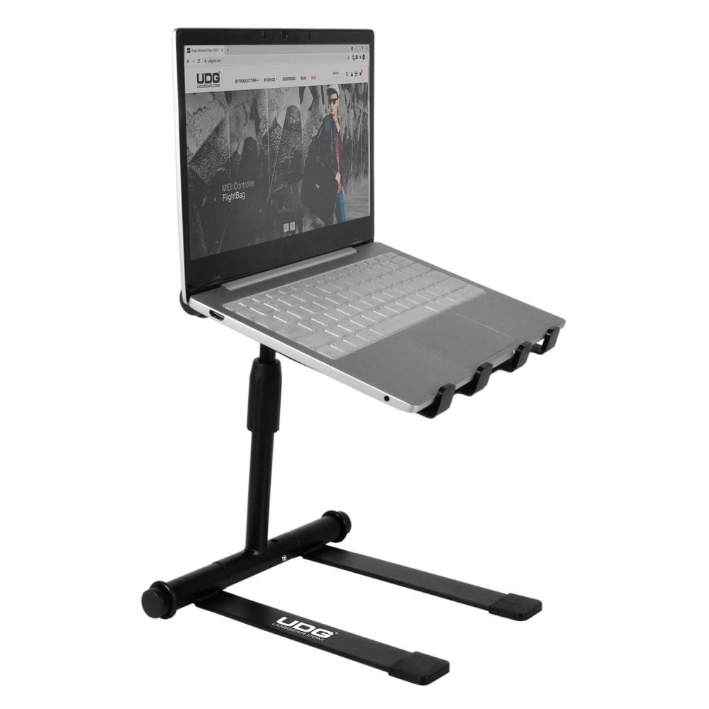 UDG Ultimate Height Adjustable Laptop Stand Black - U96111BL