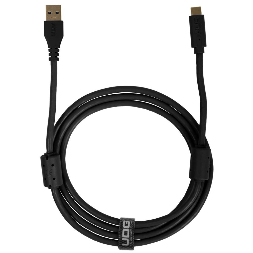 UDG Ultimate Audio Cable USB 3.0 C-A Black Straight 1.5m U98001BK